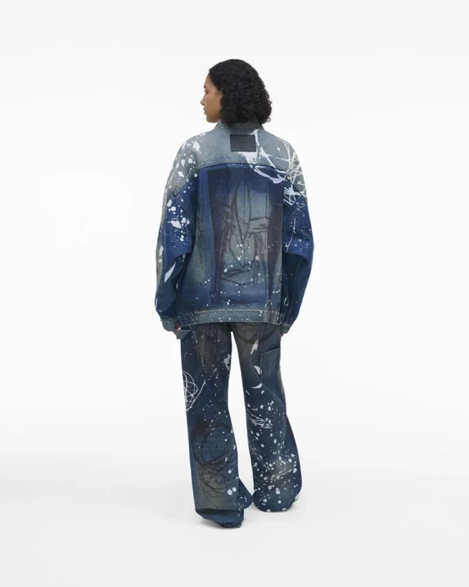 Futura x Marc Jacobs Painted Denim Big Trucker Futura x Marc Jacobs Painted Denim Big Trucker