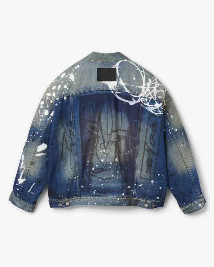 Futura x Marc Jacobs Painted Denim Big Trucker Futura x Marc Jacobs Painted Denim Big Trucker