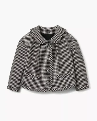 Giacca in tweed a quadretti