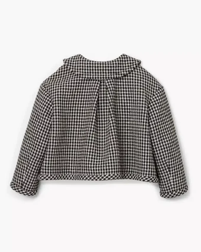 Giacca in tweed a quadretti