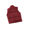 Gilet imbottito tartan