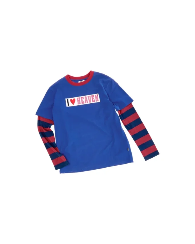 I <3 Heaven Maglia a maniche lunghe a strati