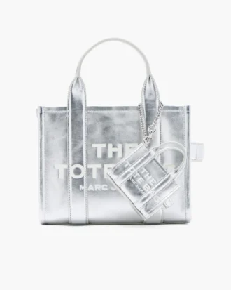 Il charm in pelle metallizzata Nano Tote Il charm in pelle metallizzata Nano Tote