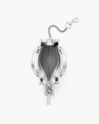 Il charm in pelle metallizzata Nano Tote Il charm in pelle metallizzata Nano Tote