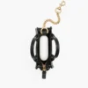 Il charm in pelle metallizzata Nano Tote Il charm in pelle metallizzata Nano Tote