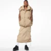 Il gilet imbottito oversize