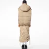 Il gilet imbottito oversize