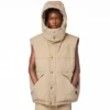 Il gilet imbottito oversize