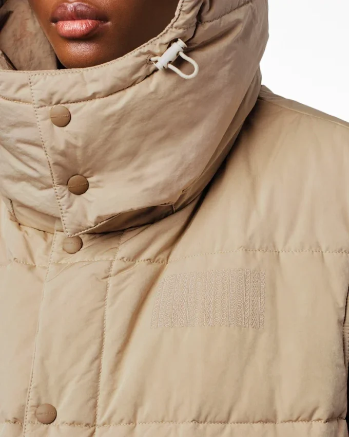 Il gilet imbottito oversize