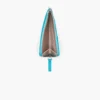 Il portafoglio multiuso in pelle con chiusura superiore a zip Il portafoglio multiuso in pelle con chiusura superiore a zip