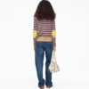 Joy Striped Crewneck