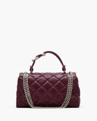 La borsa a tracolla convertibile doppia trapuntata La borsa a tracolla convertibile doppia trapuntata