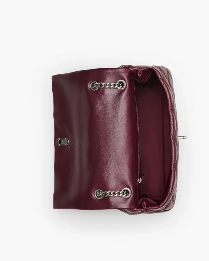 La borsa a tracolla convertibile doppia trapuntata La borsa a tracolla convertibile doppia trapuntata