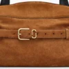 La borsa a tracolla Dakota in pelle scamosciata