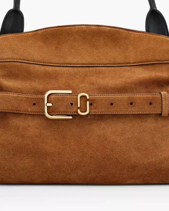 La borsa a tracolla Dakota in pelle scamosciata