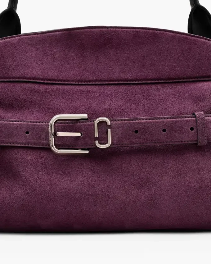 La borsa a tracolla Dakota in pelle scamosciata