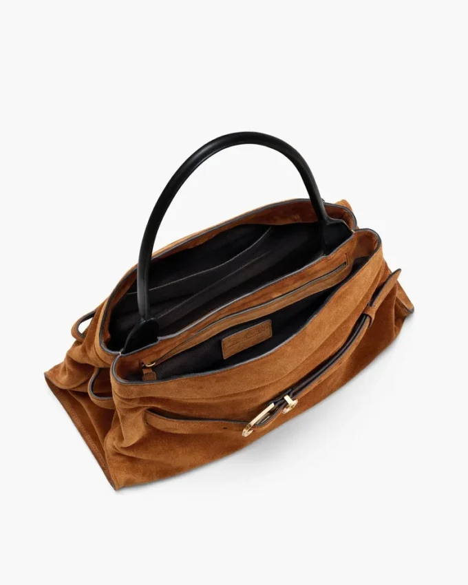 La borsa a tracolla Dakota in pelle scamosciata