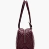 La borsa doppia in pelle trapuntata La borsa doppia in pelle trapuntata