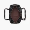 La borsa doppia in pelle trapuntata La borsa doppia in pelle trapuntata