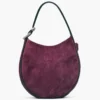 La borsa hobo grande in pelle scamosciata