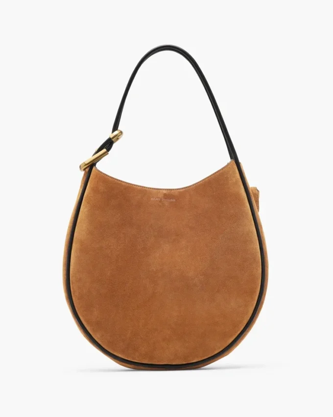 La borsa hobo grande in pelle scamosciata