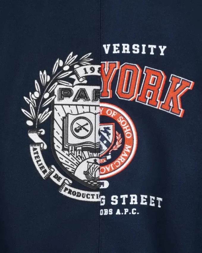 La giacca Varsity A.P.C. X Marc Jacobs