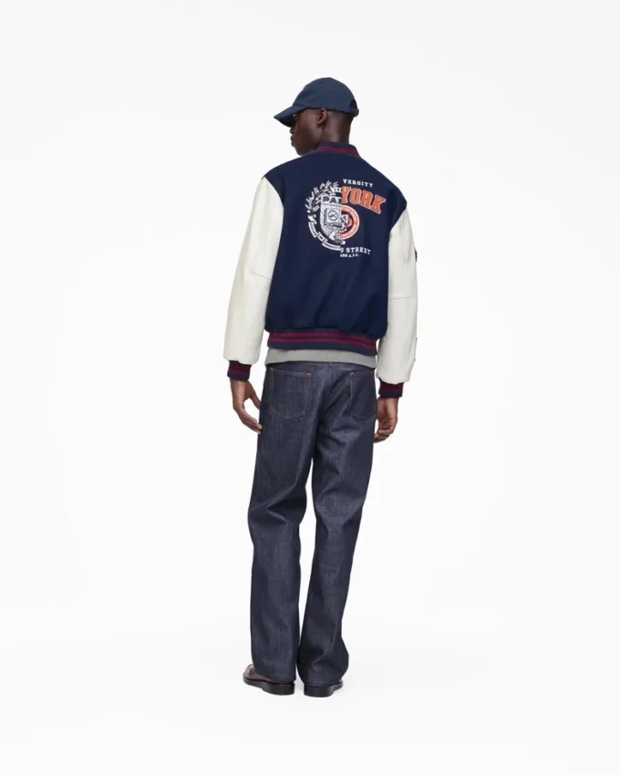 La giacca Varsity A.P.C. X Marc Jacobs