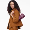 La mini borsa a doppia tracolla trapuntata