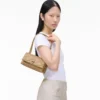 La mini borsa a doppia tracolla trapuntata La mini borsa a doppia tracolla trapuntata