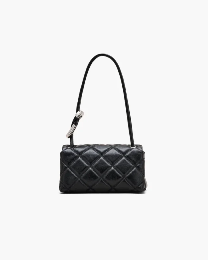 La mini borsa a doppia tracolla trapuntata La mini borsa a doppia tracolla trapuntata