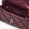 La mini borsa a doppia tracolla trapuntata
