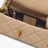 La mini borsa a doppia tracolla trapuntata La mini borsa a doppia tracolla trapuntata