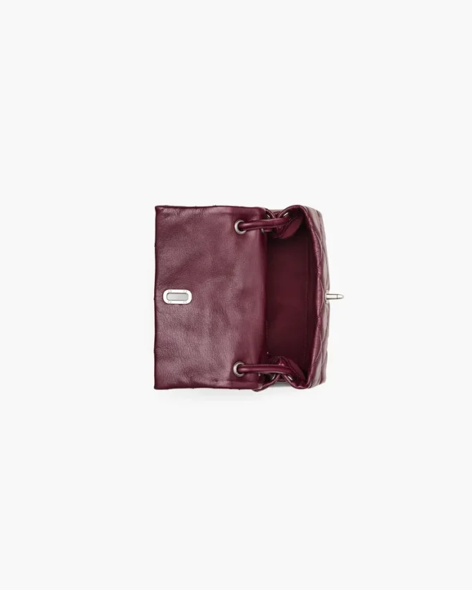 La mini borsa a doppia tracolla trapuntata