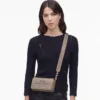 La mini borsa in pelle La mini borsa in pelle