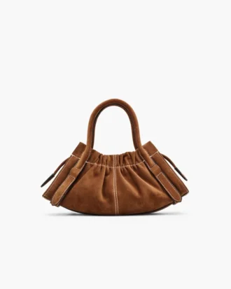 La piccola borsa Cristina in pelle scamosciata La piccola borsa Cristina in pelle scamosciata