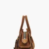 La piccola borsa Cristina in pelle scamosciata La piccola borsa Cristina in pelle scamosciata