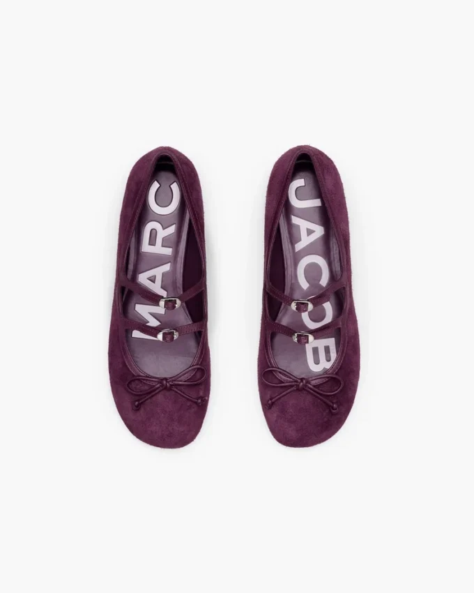 Le ballerine Kiki in pelle scamosciata Le ballerine Kiki in pelle scamosciata