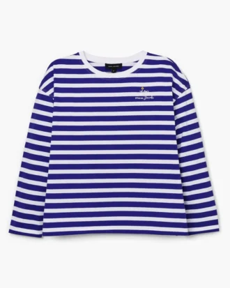 Maglia a maniche lunghe a righe Daisy