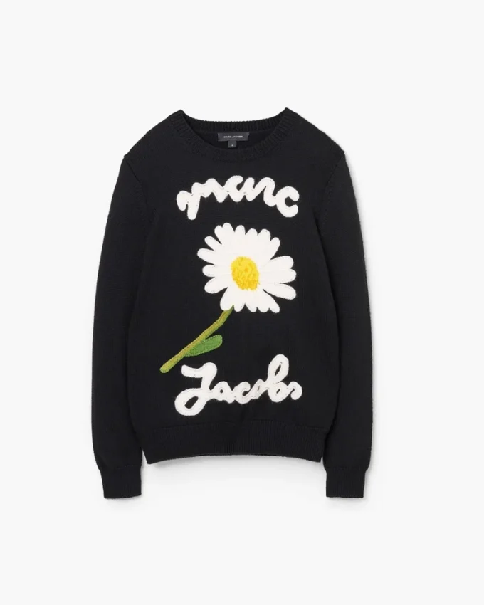 Maglia girocollo jacquard Marc Is Joy