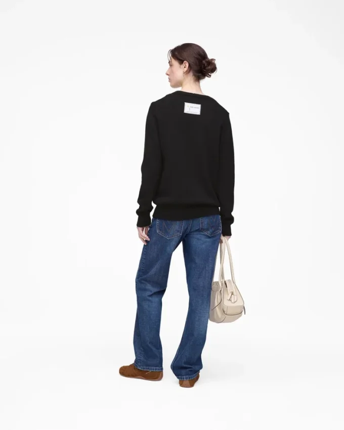 Maglia girocollo jacquard Marc Is Joy