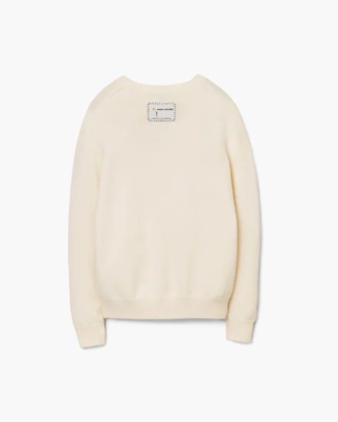 Maglia girocollo jacquard Marc Is Joy