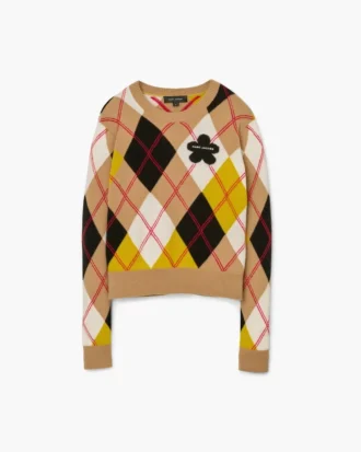 Maglia girocollo Preppy Daisy Argyle