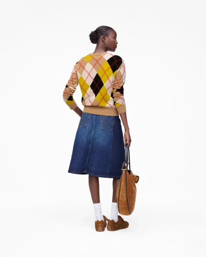 Maglia girocollo Preppy Daisy Argyle