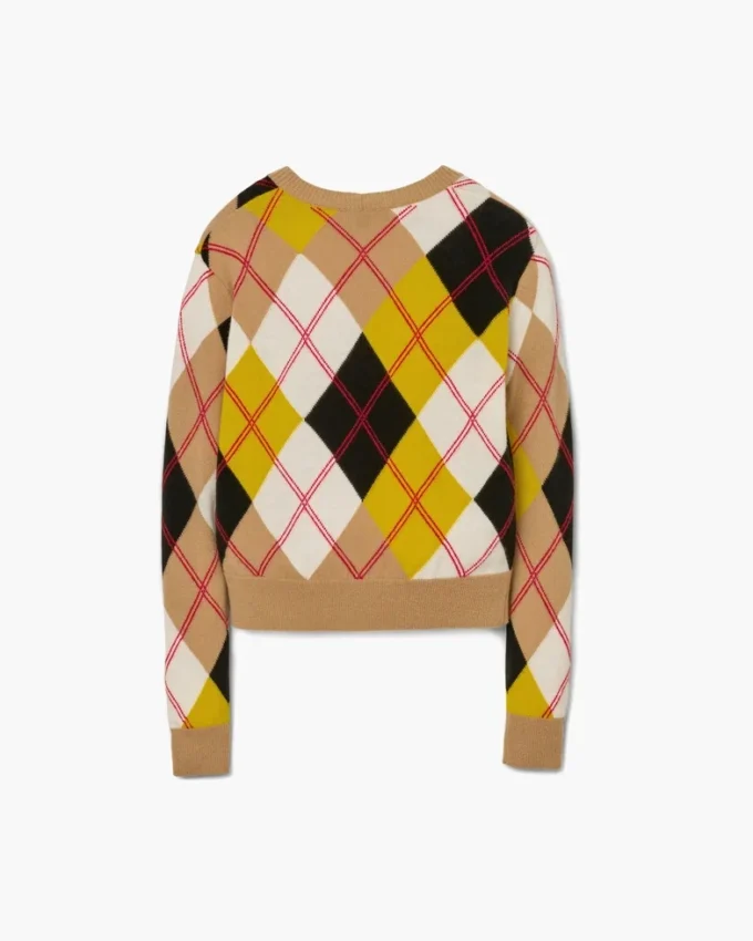 Maglia girocollo Preppy Daisy Argyle