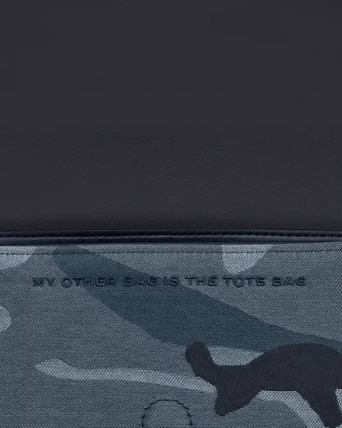 Mini borsa con catena in jacquard mimetico Mini borsa con catena in jacquard mimetico