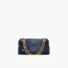 Mini borsa Trinket Charm Denim Dual Chain Mini borsa Trinket Charm Denim Dual Chain