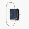 Mini borsa Trinket Charm Denim Dual Chain Mini borsa Trinket Charm Denim Dual Chain