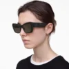 Occhiali da sole cat-eye con logo Bold