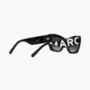 Occhiali da sole cat-eye con logo Bold