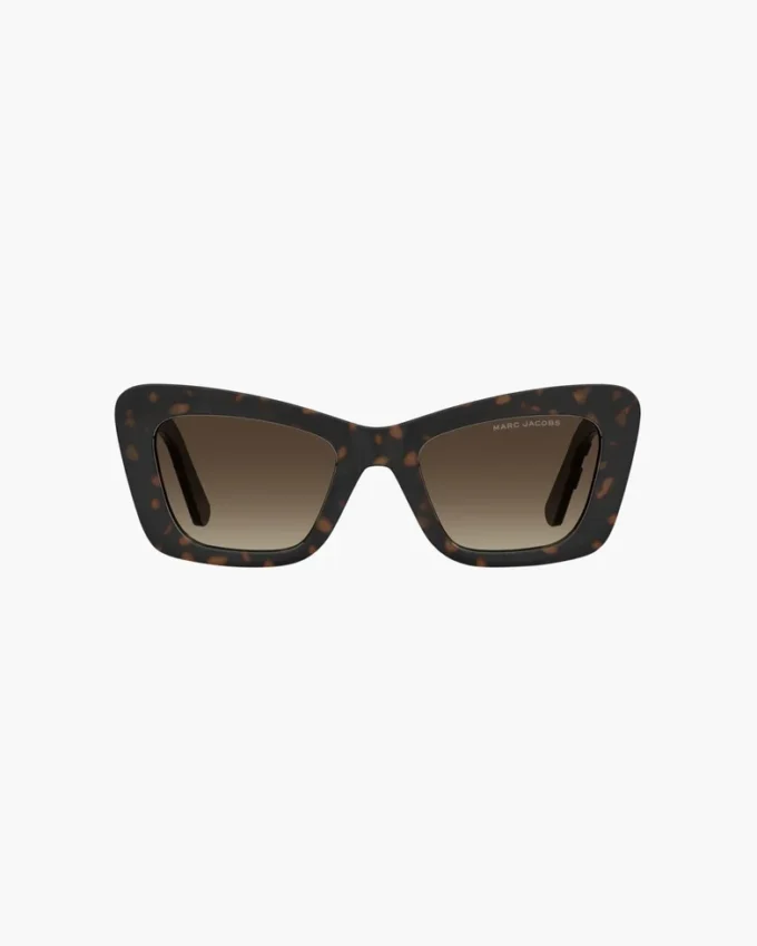 Occhiali da sole cat-eye con logo Bold